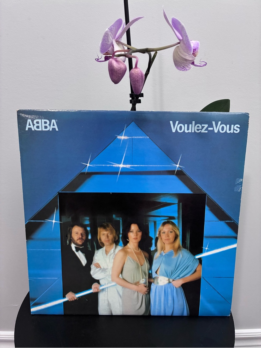 ABBA Voulez-Vous Vinyl Album - Blue Cover